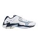 Mizuno 排球鞋 Wave Lightning Z8 男鞋 白 藍 緩震 羽球 桌球 低筒 美津濃 V1GA2400-53 product thumbnail 6