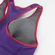 Nike Classic Pad Bra [427465-543] 女 運動 內衣 訓練 瑜珈 舒適 透氣 高支撐 紫 product thumbnail 5