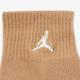 Nike 襪子 Jordan Cushioned 童襪 咖啡 黃 藍 紅 短襪 六雙入 刺繡 厚底 喬丹 飛人 JD2333020GS-002 product thumbnail 4