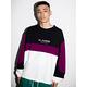 XLARGE SPORTS LOGO PANELED CREWNECK SWEAT大學T-黑 product thumbnail 6