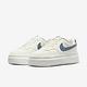 Nike Wmns Court Vision Alta LTR DM0113-102 女 休閒鞋 厚底 皮革 米 藍 product thumbnail 6