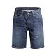 Levis 男款 505寬鬆直筒牛仔短褲 Cool Jeans 深藍刷白 product thumbnail 3