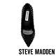 STEVE MADDEN-DAISIE-S金屬鉚釘尖頭細高跟鞋-絨黑 product thumbnail 5