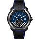 MINI Swiss Watches  賽車旗幟腕錶-藍/45mm product thumbnail 2