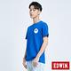 EDWIN 超市系列 涼感優酪乳口袋 短袖T恤-男-藍色 product thumbnail 4