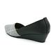 Material瑪特麗歐包鞋 MIT加大尺碼拼接尖頭楔型包鞋 TG72156 product thumbnail 6