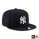 NEW ERA 59FIFTY 5950 MLB 球員帽 洋基 客場 海軍藍 棒球帽 product thumbnail 3