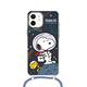 SNOOPY 史努比 台灣正版授權iPhone13 6.1吋 掛繩雙料背帶手機殼 product thumbnail 4