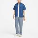 Nike 襯衫 SB Tanglin 男款 藍 寬鬆 短袖 開衩 休閒正式 純棉 FQ0400-457 product thumbnail 6