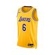 Nike 球衣 Los Angeles Lakers 22-23 NBA 洛杉磯 湖人隊 黃 紫 LBJ DN2009-728 product thumbnail 2