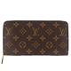 LV M42616 Monogram 經典LV花紋拉鍊長夾(12卡) product thumbnail 2