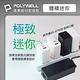 POLYWELL 65W三孔PD快充組 黑色GaN充電頭+Type-C 100W Gen2充電線1M product thumbnail 4