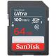 SanDisk 晟碟 (全新升速版) 64GB Ultra SDXC 100MB/s 升級C10 UHS-I 高階相機卡 (升速版100MB/s 原廠7年保固) product thumbnail 3