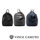 Vince Camuto 柔軟皮革金屬扣斜蓋式後背包-灰色 product thumbnail 7