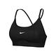 NIKE 女運動內衣-DRI FIT 韻律 瑜珈 運動背心 BRA 慢跑 訓練 CZ4463-010 黑白 product thumbnail 2