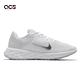 Nike 慢跑鞋 Revolution 6 NN 運動 女鞋 輕量 透氣 舒適 避震 路跑 健身 白 銀 DC3729101 product thumbnail 3