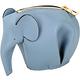 LOEWE Animales Elephant 展示品 大象造型拉鍊零錢包(缺原廠紙盒/石灰藍) product thumbnail 2