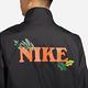 Nike 外套 Jacket 男款 黑 橘 網眼 拉鍊口袋 防風 教練外套 風衣 夾克 HF1113-010 product thumbnail 9