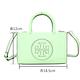 TORY BURCH Ella Bio 迷你款 雙T浮雕皮革托特包(3色) product thumbnail 6