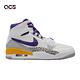 Nike Air Jordan Legacy 312 男鞋 喬丹 休閒鞋 高筒 湖人配色 穿搭 白 紫 黃 AV3922157 product thumbnail 6