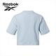 Reebok_CL AE BIG LOGO CROP TEE 短袖上衣_女_100036316 product thumbnail 3