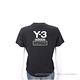 Y-3 Adidas YOHJI YAMAMOTO 草簽字母黑色短袖T恤 product thumbnail 3