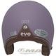ALISA皮革復古半罩安全帽CA-312S(紫色)+贈1附耳罩+長鏡片+免洗內襯套6入 product thumbnail 3