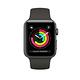 Apple Watch Series 3 GPS,38mm太空灰色鋁金屬錶殼/灰色運動錶帶 product thumbnail 2