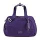 agnes b 金屬框邊雙層旅行袋-小/紫 product thumbnail 2