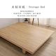 本木家具-羅格 日式插座房間三件組-雙人5尺 床墊+床頭+木屐底 product thumbnail 2