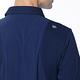 【Lynx Golf】男款吸排3M反光印花特殊剪裁配布長袖POLO衫/高爾夫球衫-深藍色 product thumbnail 6