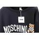 MOSCHINO Underbear 字母泰迪熊寶內刷毛黑色棉質運動休閒套裝 product thumbnail 4