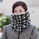 Sunlead 防寒防風多機能可塑型保暖頭套/面罩/脖圍 (黑灰格紋) product thumbnail 3