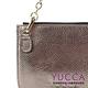 YUCCA -牛皮+馬毛動物紋零錢鑰匙包-黑白色14190011099 product thumbnail 7