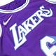 Nike 球衣 Swingman Jersey 籃球 男款 Lebron James 洛杉磯 湖人 紫藍白 DB4032-506 product thumbnail 3