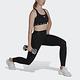 Adidas Tf Winter Q4 [HS8758] 女 緊身褲 運動 訓練 健身 吸濕 排汗 反光 亞洲版 黑 product thumbnail 2