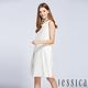 JESSICA - 優雅立體線條修身洋裝（白） product thumbnail 2