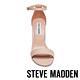 STEVE MADDEN-CARRSON 一字踝帶粗高跟涼鞋-裸色 product thumbnail 3