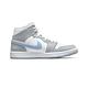 Nike Air Jordan 1 Mid Wolf Grey 煙灰 冰藍 女款男段 休閒鞋 男女鞋 BQ6472-105 product thumbnail 3