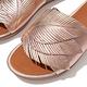 FitFlop SOLA FEATHER SLIDES 一片式簡約涼鞋-女(玫瑰金) product thumbnail 2