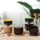 【PO:Selected】丹麥咖啡泡茶兩件組 (咖啡玻璃杯240ml-黃/試管茶格-紅) product thumbnail 3
