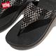 【FitFlop】LULU SILKY WEAVE TOE-POST SANDALS 經典舒適夾腳涼鞋-女(黑色) product thumbnail 5