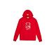 FILA 中性長袖連帽T恤-紅色 1TEX-5476-RD product thumbnail 2