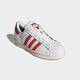 Adidas Superstar W IG5958 女 休閒鞋 運動 經典 三葉草 貝殼頭 情人節 愛心 白紅 product thumbnail 4