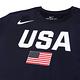 Nike 短袖 USAB Dri-FIT 男款 深藍 短T 美國隊 排汗 速乾 籃球 上衣 AV4352-451 product thumbnail 3