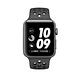 Apple Watch Nike S3 GPS 38mm太空灰色鋁金屬搭殼黑色運動型錶帶 product thumbnail 2