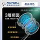 POLYWELL USB充電折疊式兩用電蚊拍 /白色 product thumbnail 10