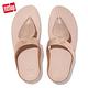 FitFlop FINO FEATHER TOE-POST SANDALS 羽毛裝飾夾腳涼鞋-女(玫瑰金) product thumbnail 4