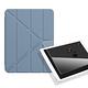 氣囊防摔 iPad Air/ iPad Pro 10.5吋 Y折三角立架皮套 內置筆槽(淺灰紫)+9H玻璃貼(合購價) product thumbnail 3
