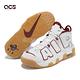 Nike 休閒鞋 Air More Uptempo GS 大童 女鞋 白 紅 緩震 支撐 氣墊 復古 大AIR FJ2846-100 product thumbnail 8